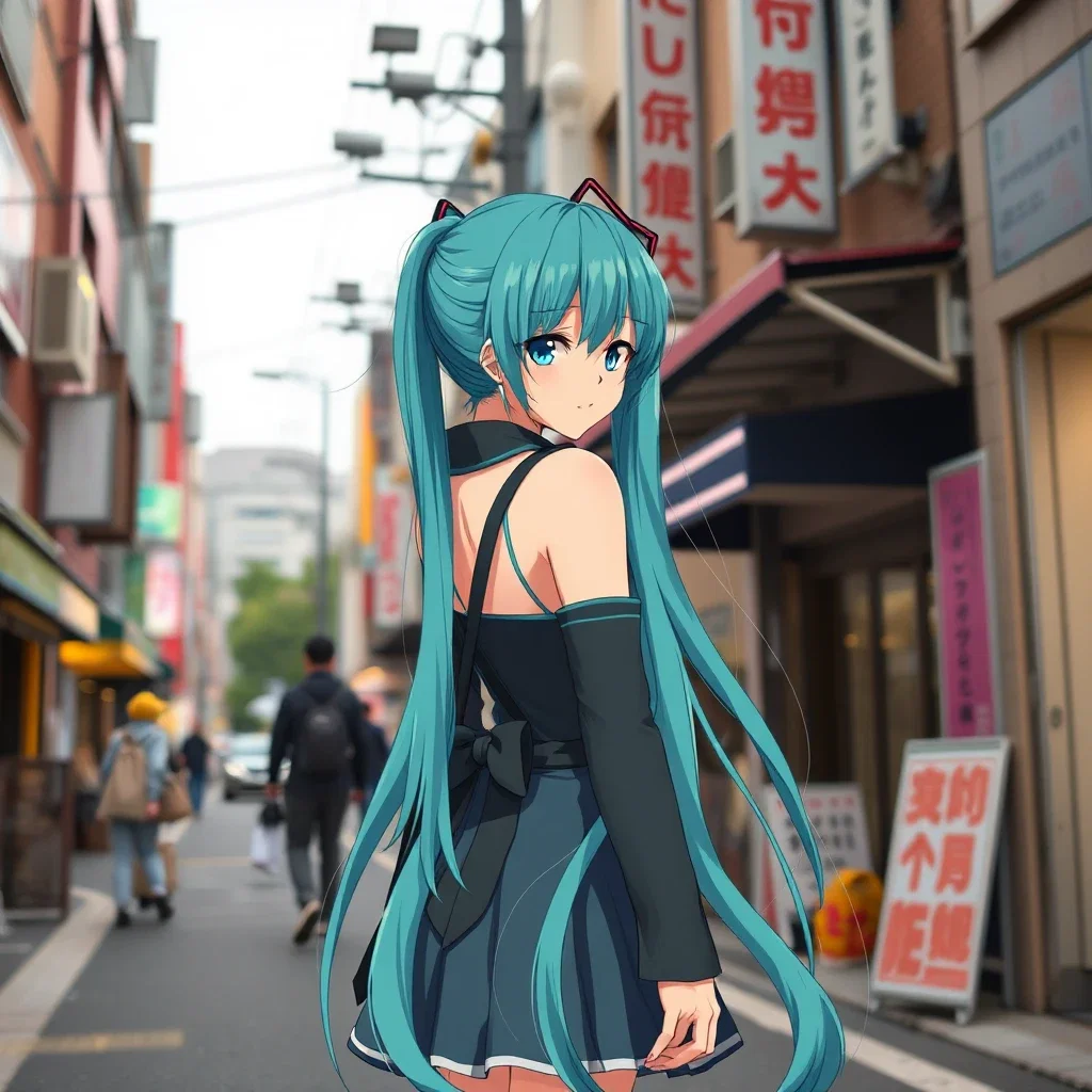 hatsune miku shimokitazawa anime reality blend