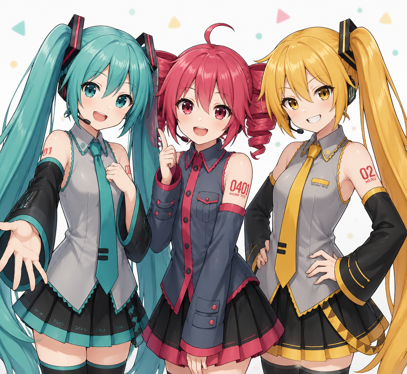 hatsune miku kasane teto ata neru