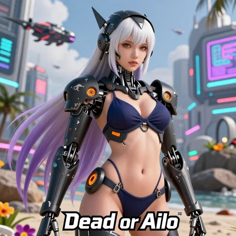 cg game mechanical girl