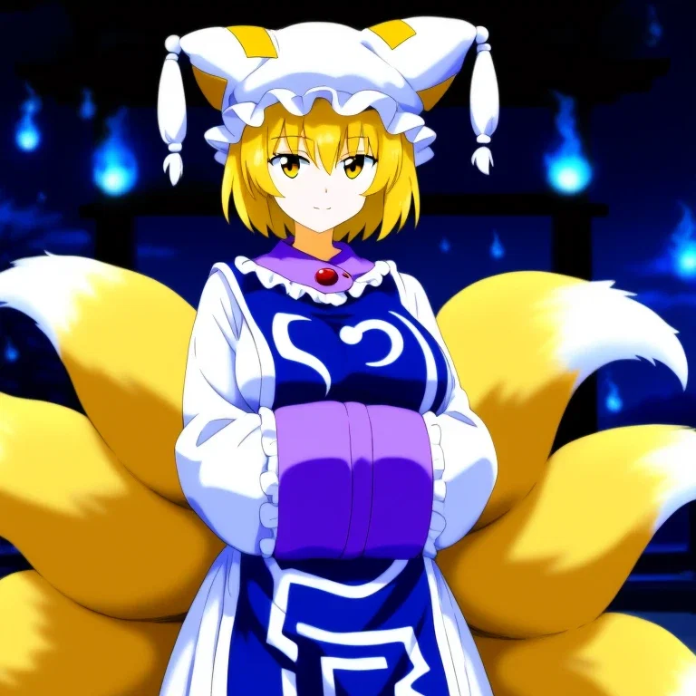 ran yakumo nine tailed fox