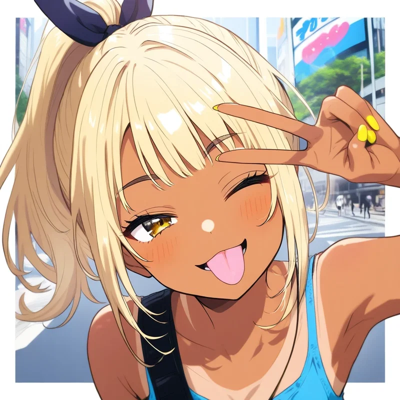 黒ギャル
