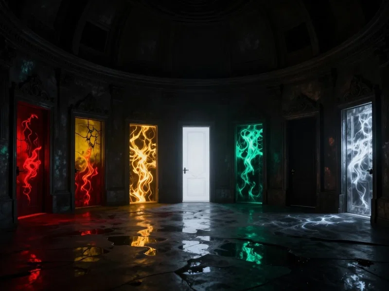 Seven doors