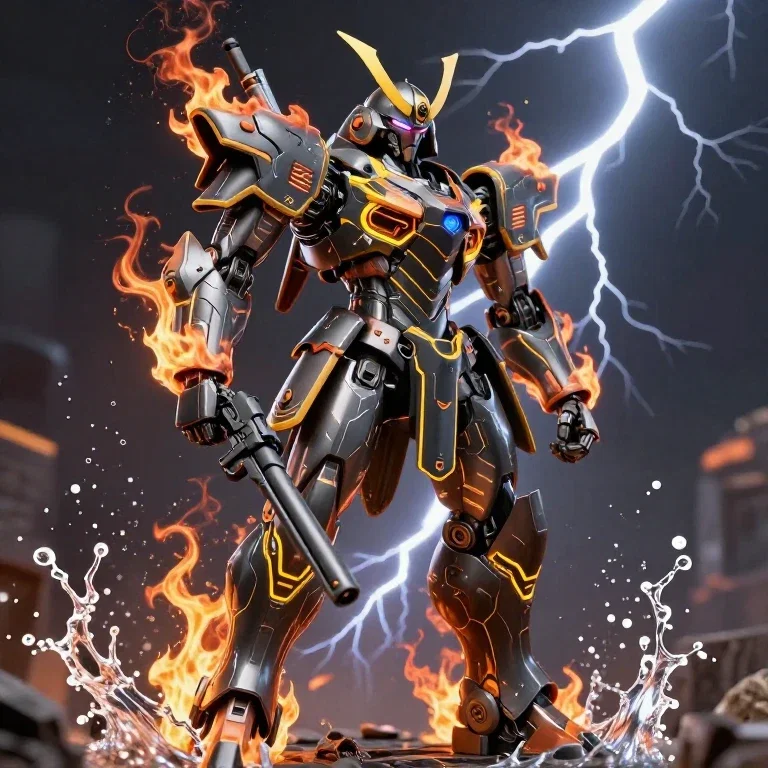 future samurai robot designs