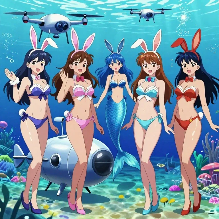 mermaid goes to japan in 2025