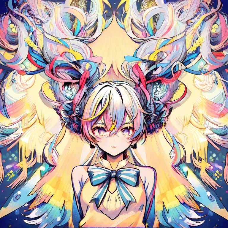 hatsune miku hair light blue
