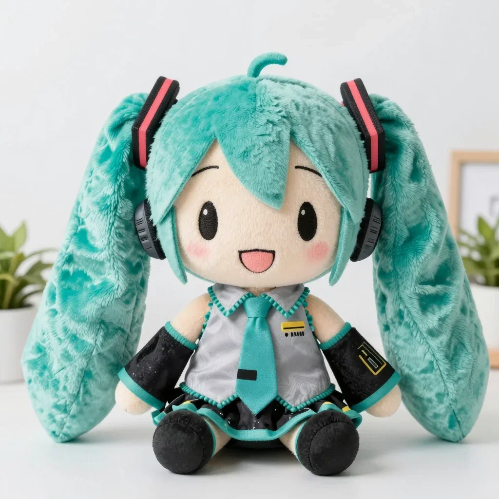 hatsune miku yarn plushie