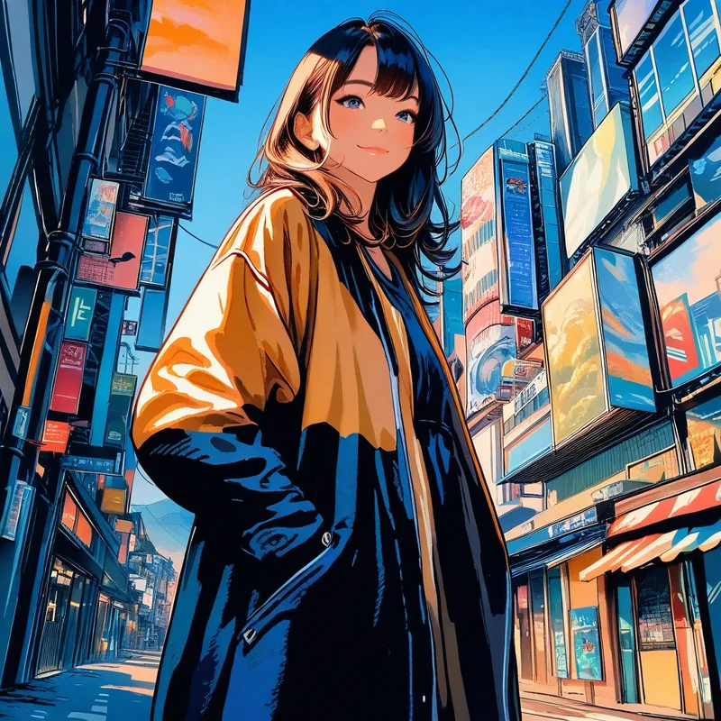 街角少女
