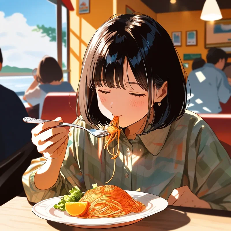 食事系女子