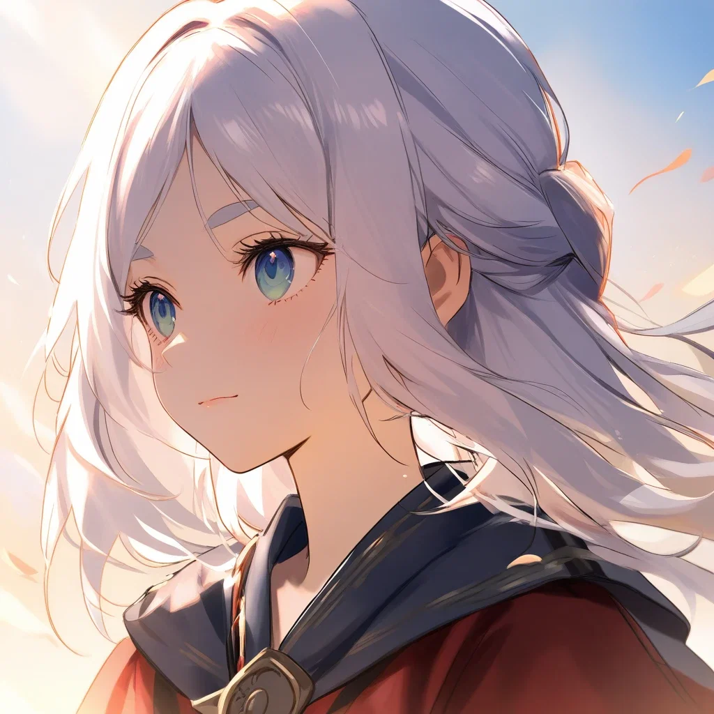 beautiful girl frieren