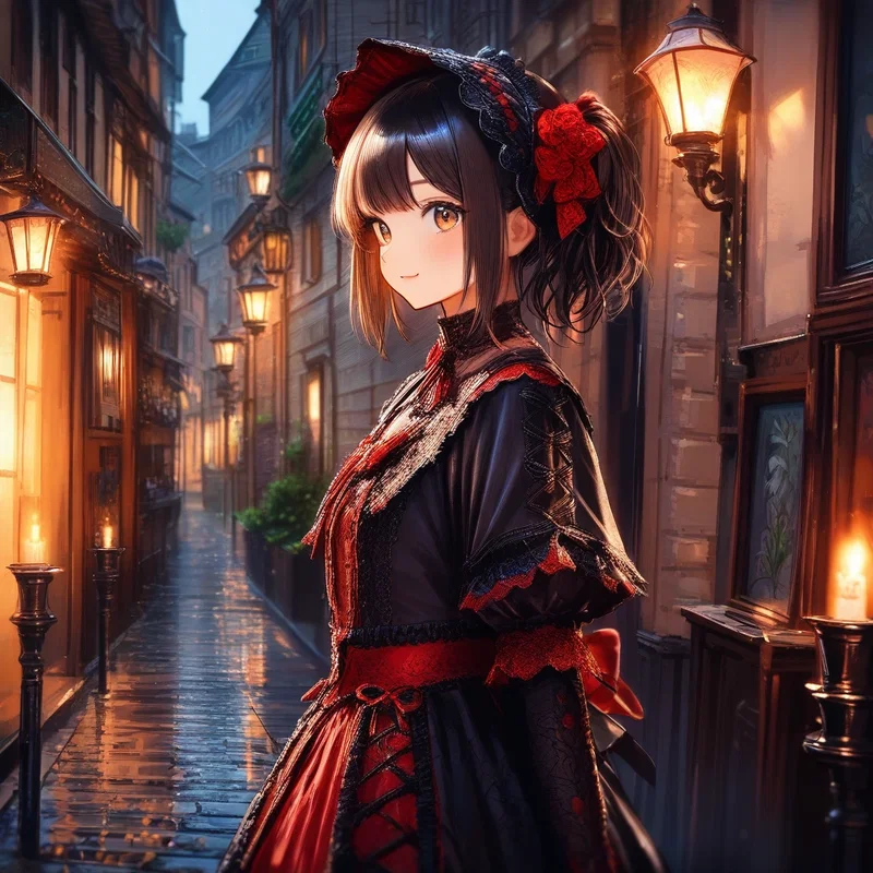 ゴスロリ少女