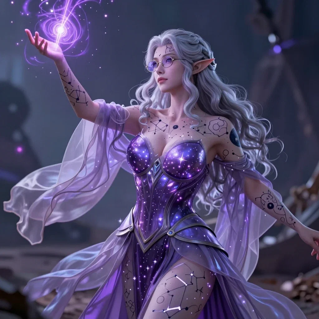 magic academy headmistress metor casting