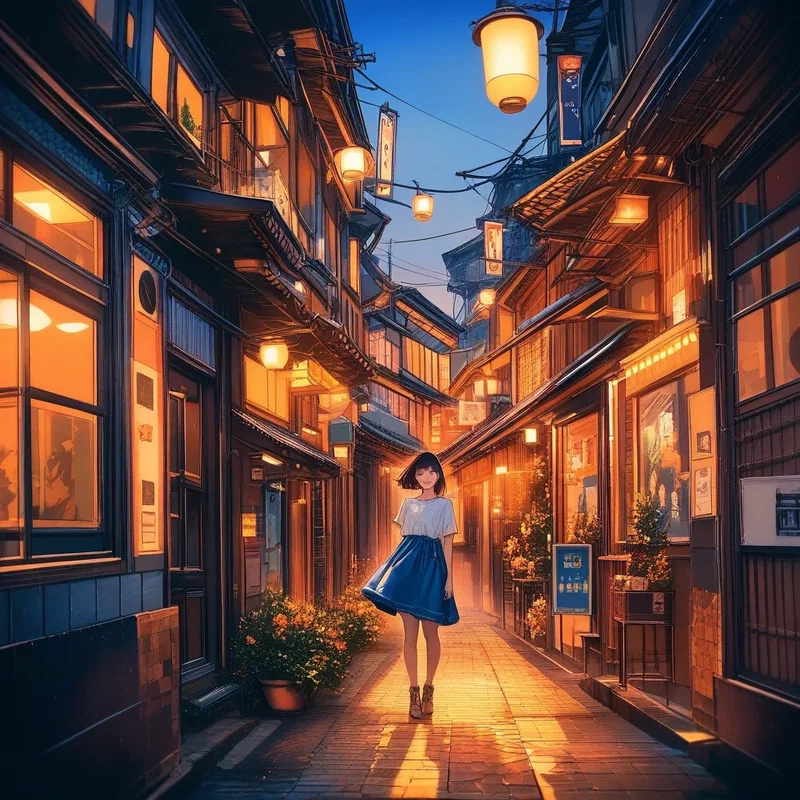 街角少女