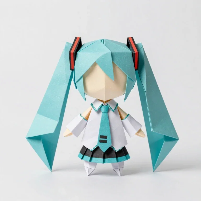 hatsune miku origami