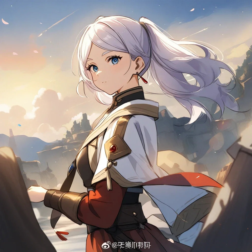 beautiful girl frieren beyond journeys end