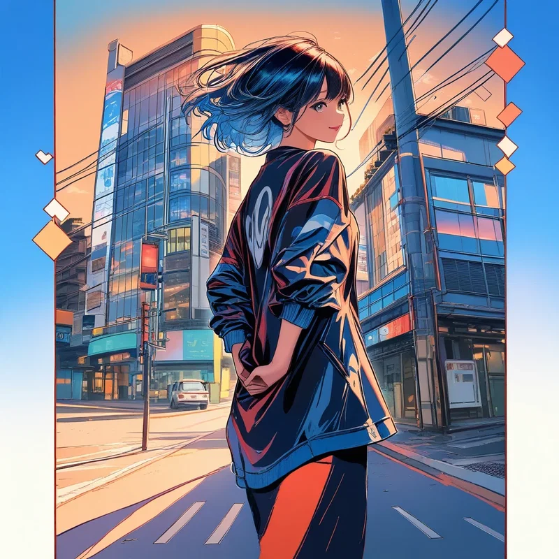 街角少女