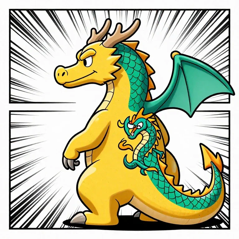 dragon with back tattoo 3d manga