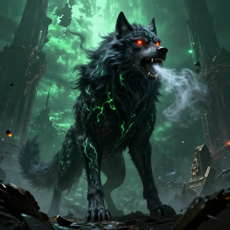 dread wolf form solas