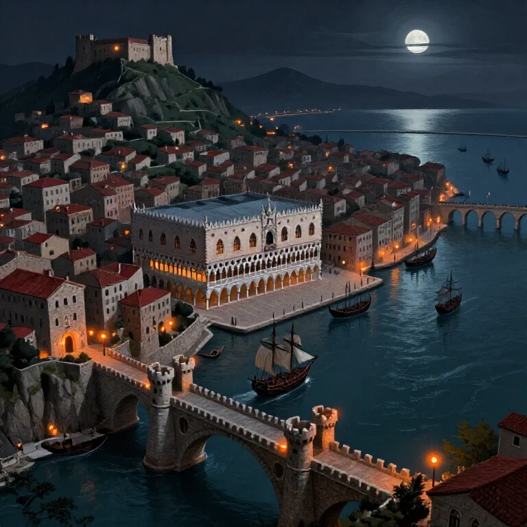 antiva city at night from above