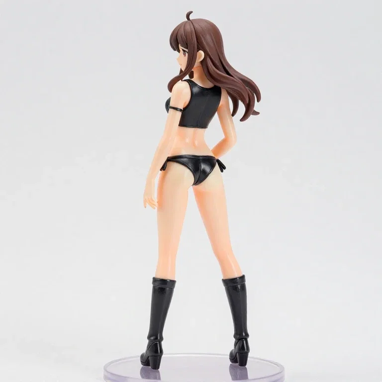 anime figurine woman black lingerie