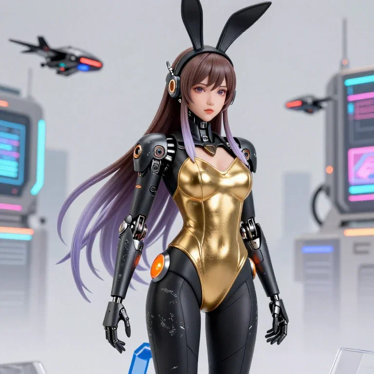 cyberpunk girl