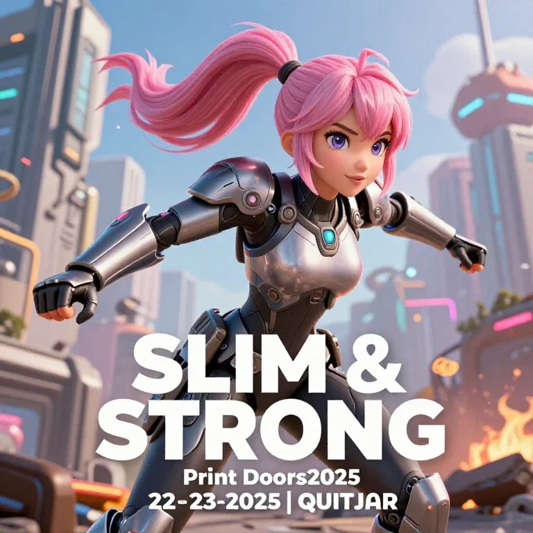 futuristic female figure in sleek armor