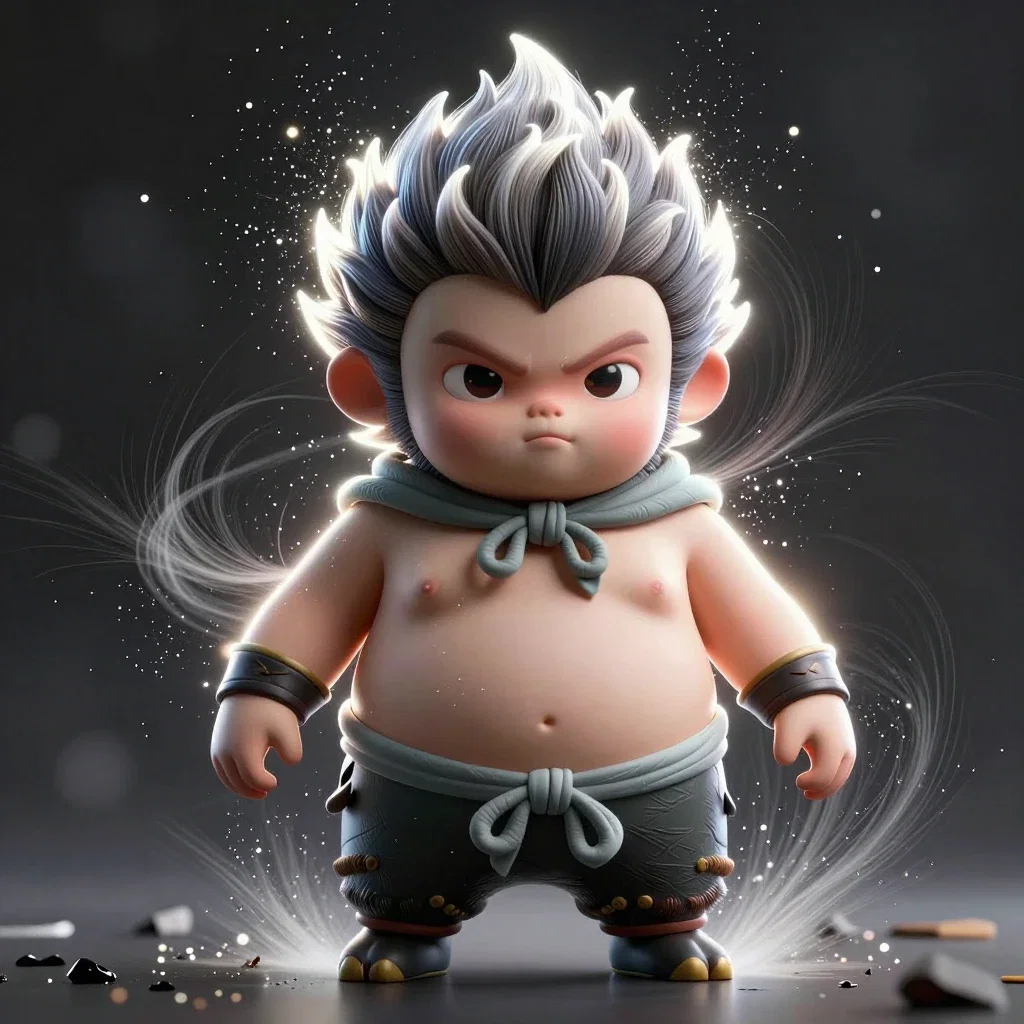 sun wukong chubby cute q version