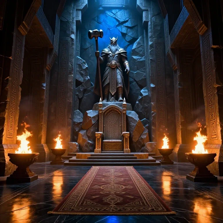 royal throne room orzammar cinematic