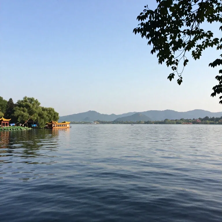 jiu lou ling jiao lake