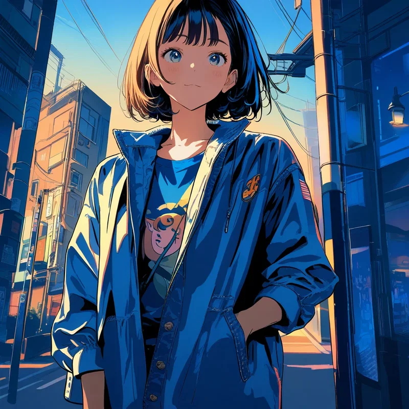街角少女
