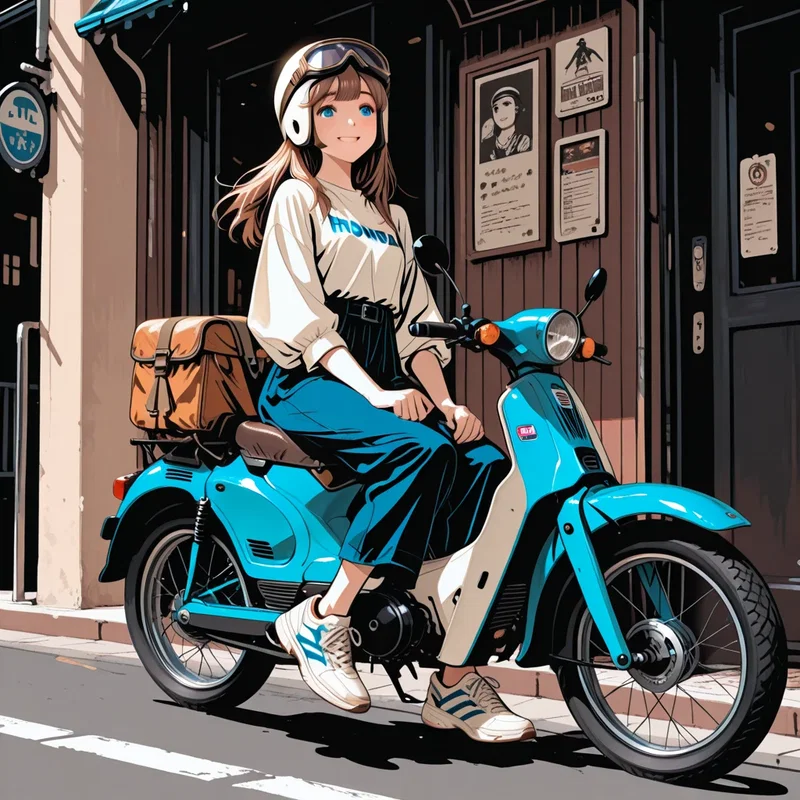 バイク少女