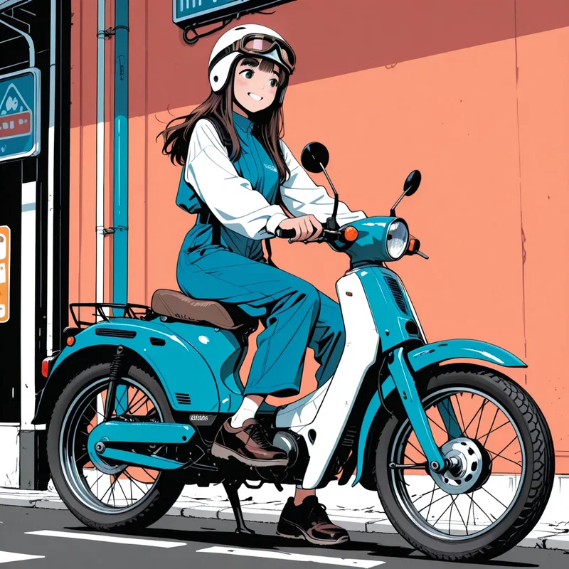 バイク少女