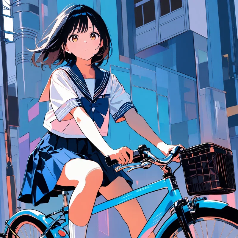制服少女