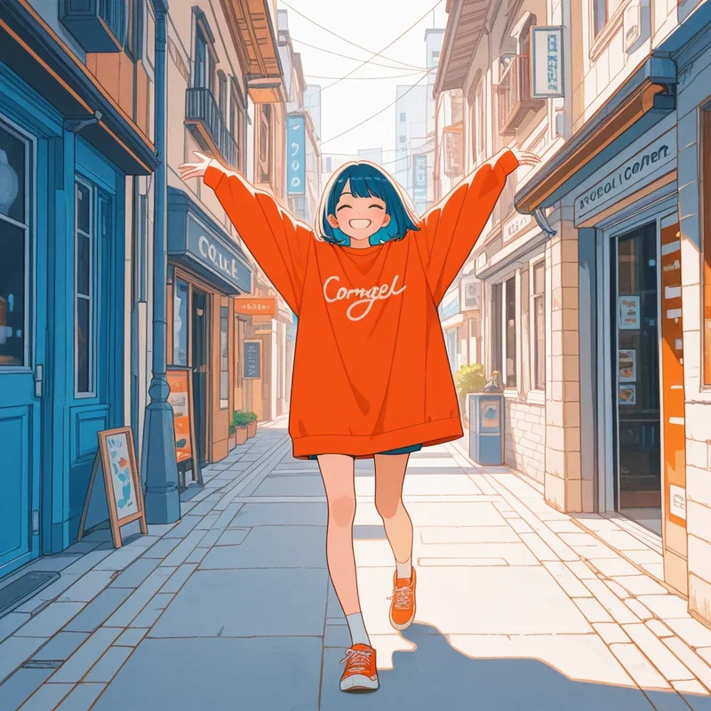 街角少女