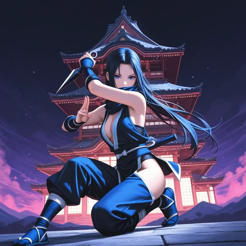 架空和風女子