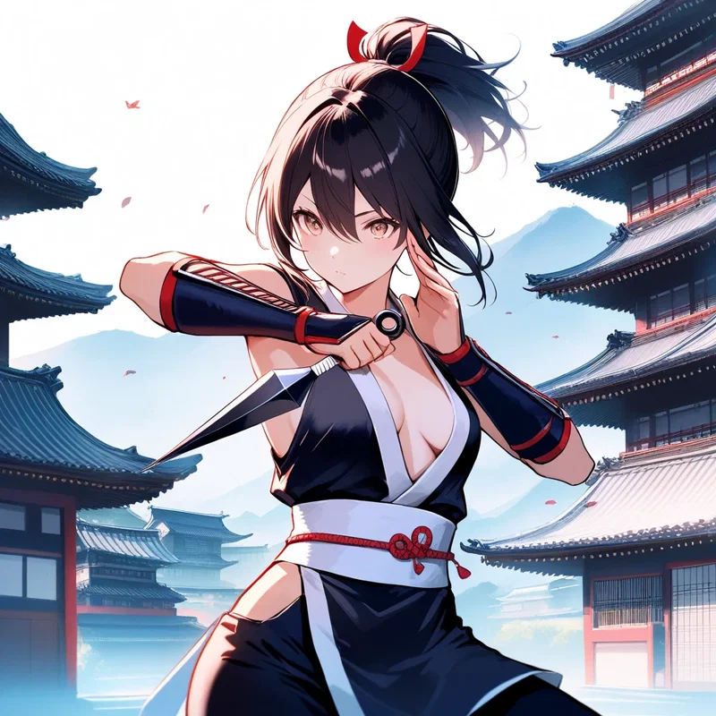 架空和風女子