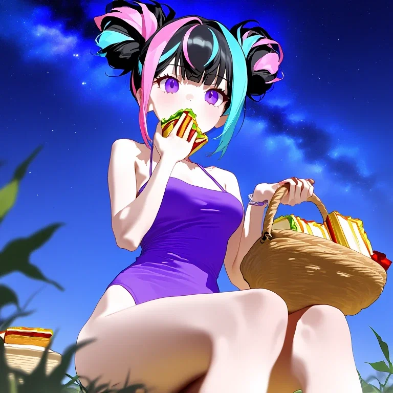 🥪🩷🩵💜🌌