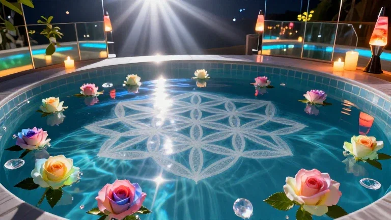 Pool of Roses