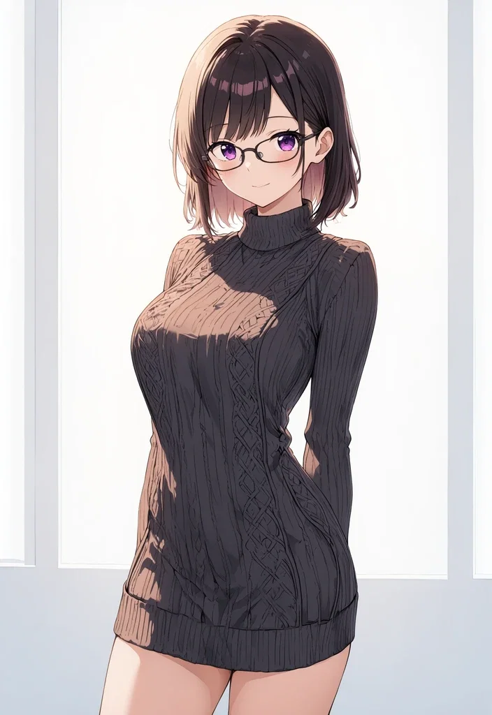 ニットワンピース