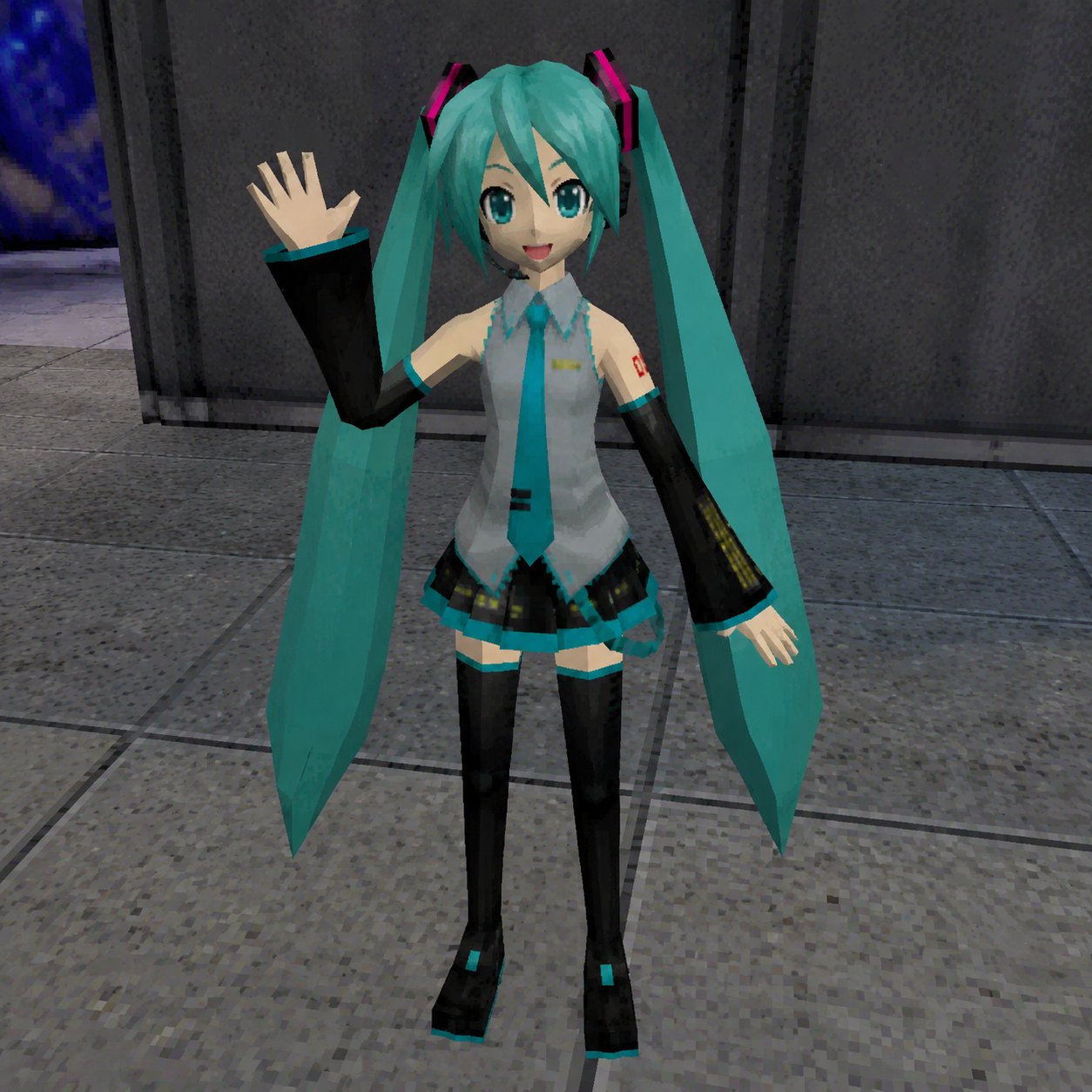 低クオリティの初音ミク