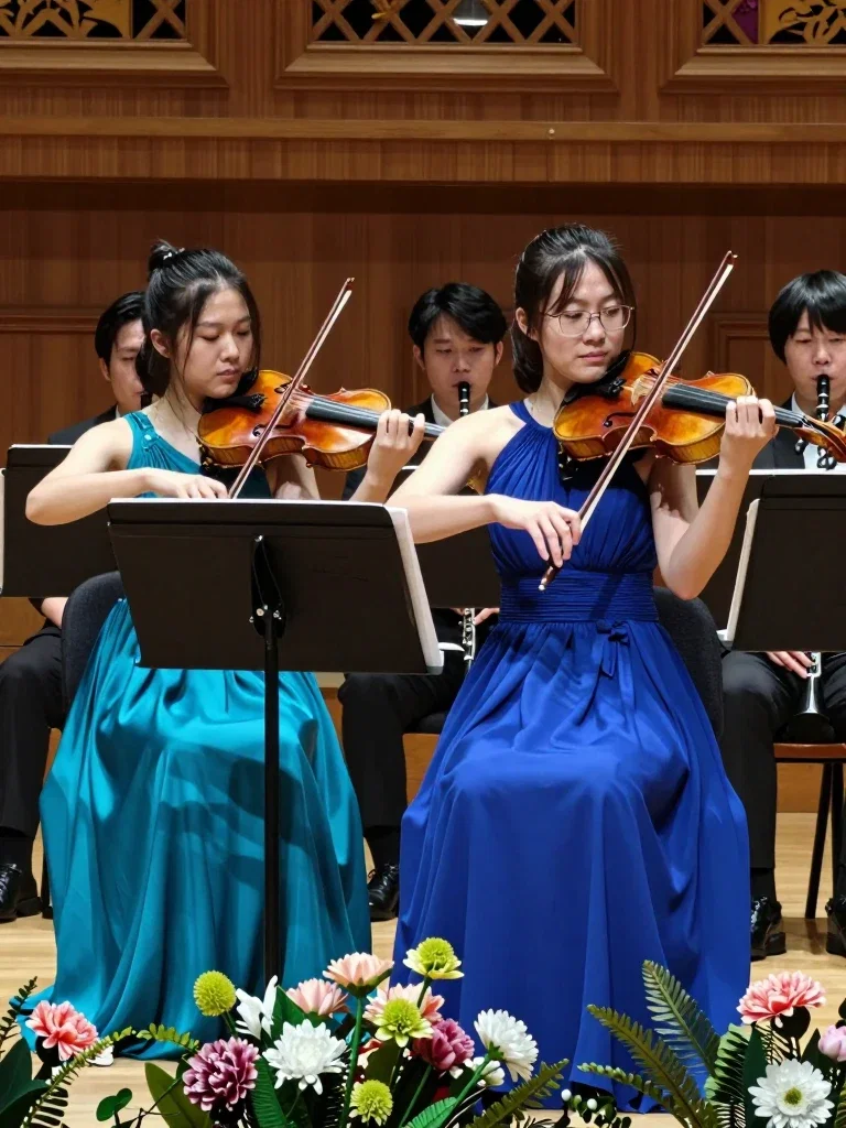 Playing a Mozart song