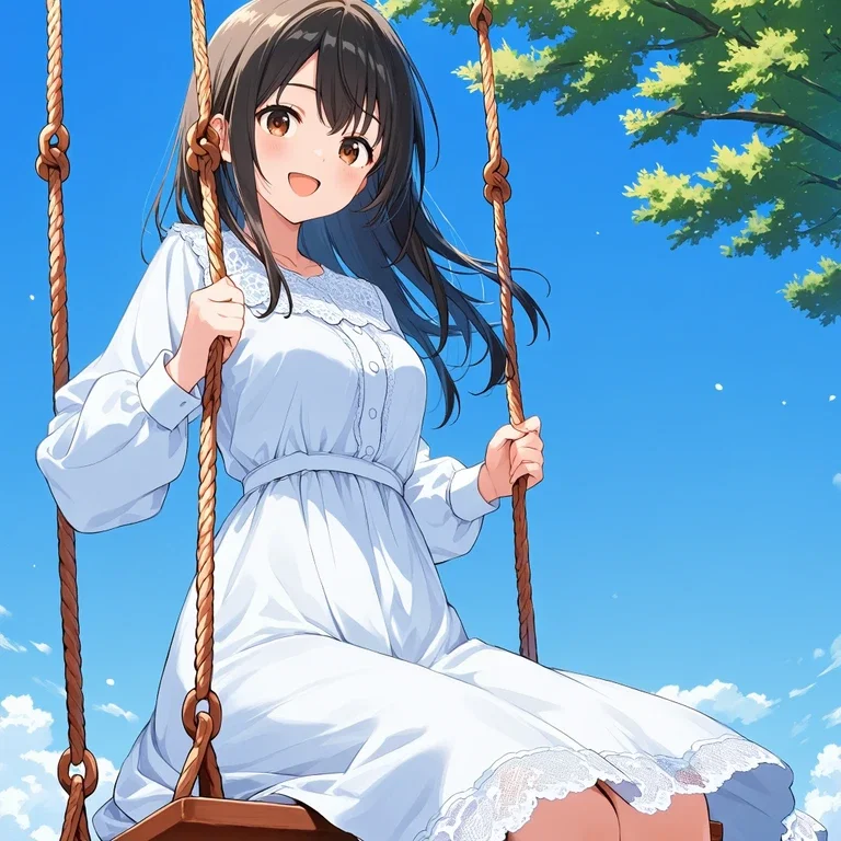 ブランコ少女