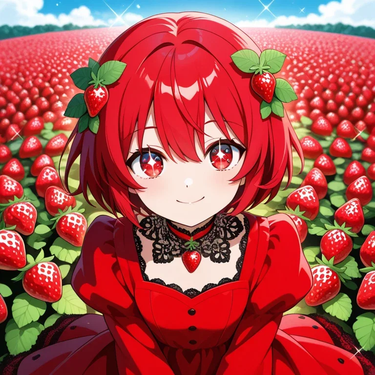 再来の苺少女