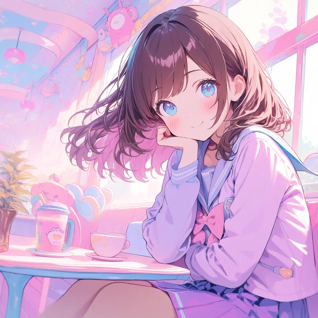 パステル少女