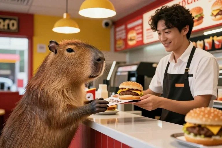 バーガーカピバラ
