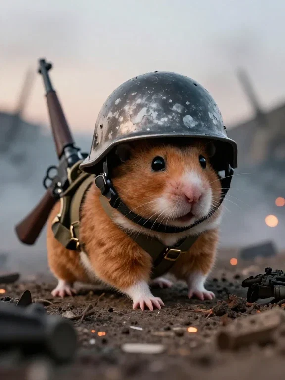 ハムスター兵士