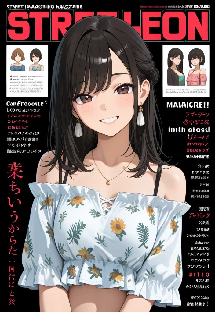 「ファッション誌の1ページ」