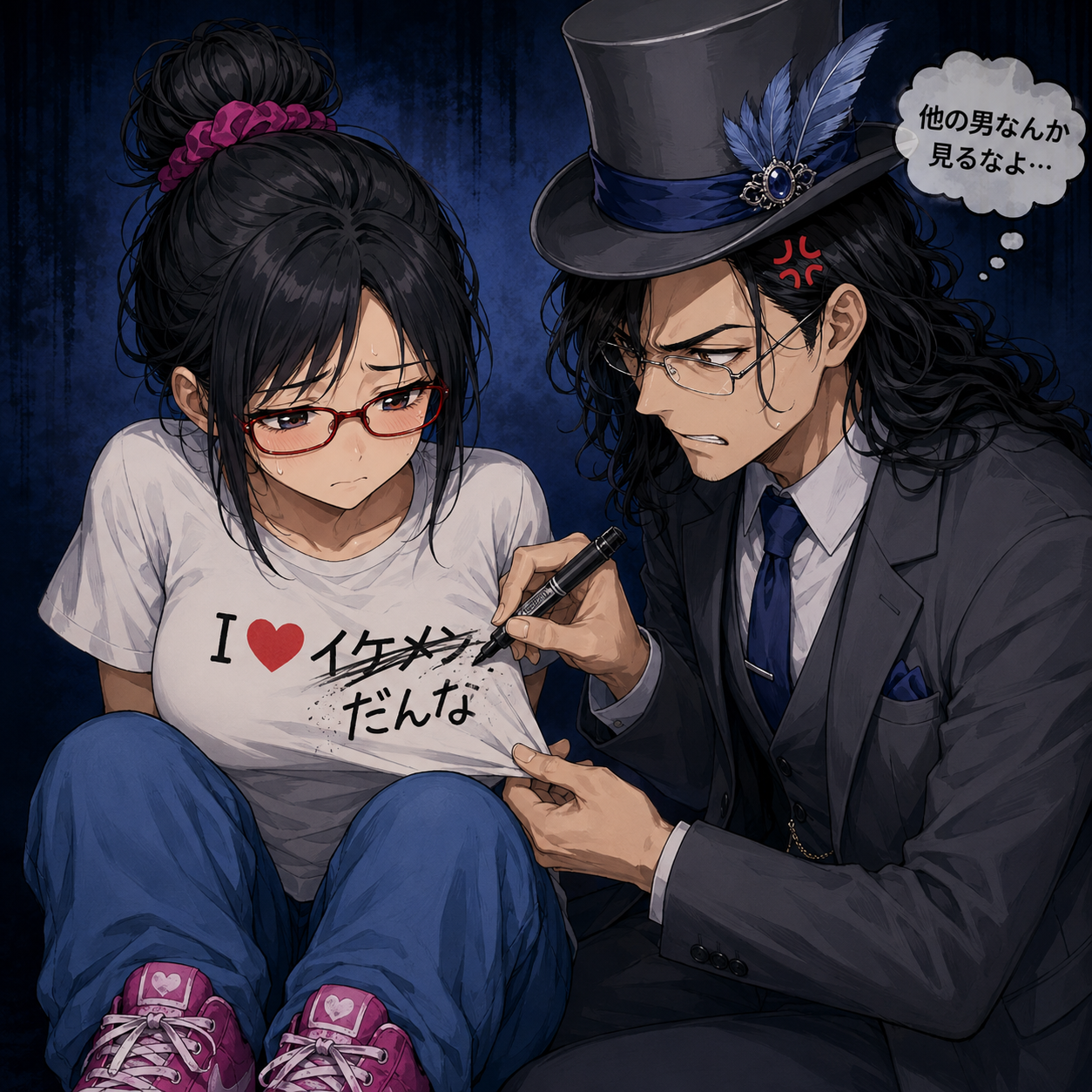 旦那の嫉妬