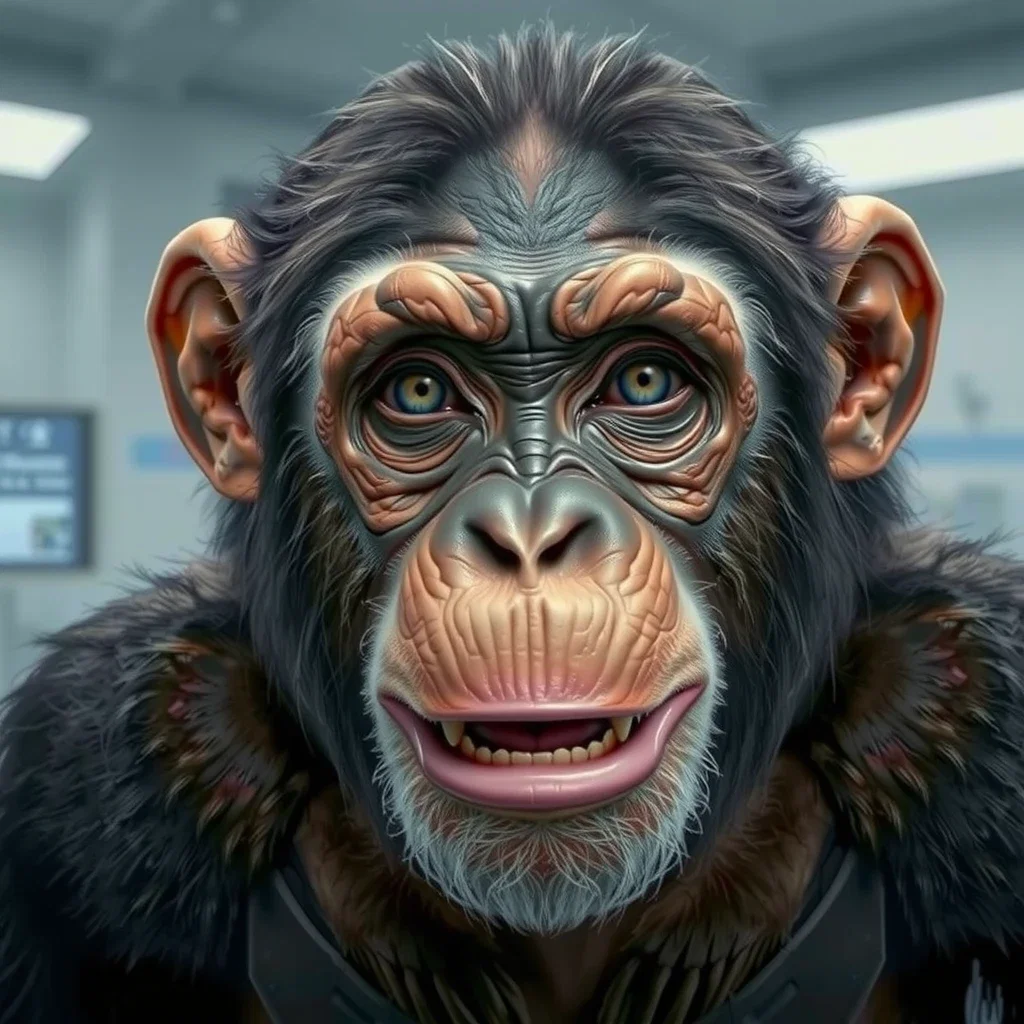 Chimpanzé Futuriste