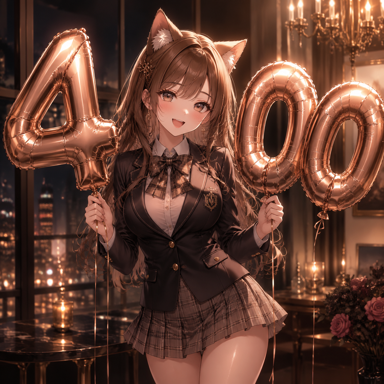 400いいね達成