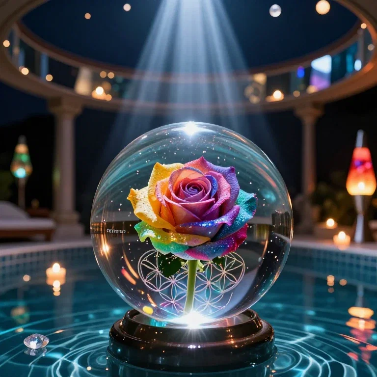 Rose, Blume des Lebens ...
